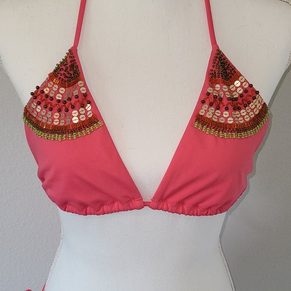 Victoria's Secret Pink Sequin Bikini - Picture 2 of 12